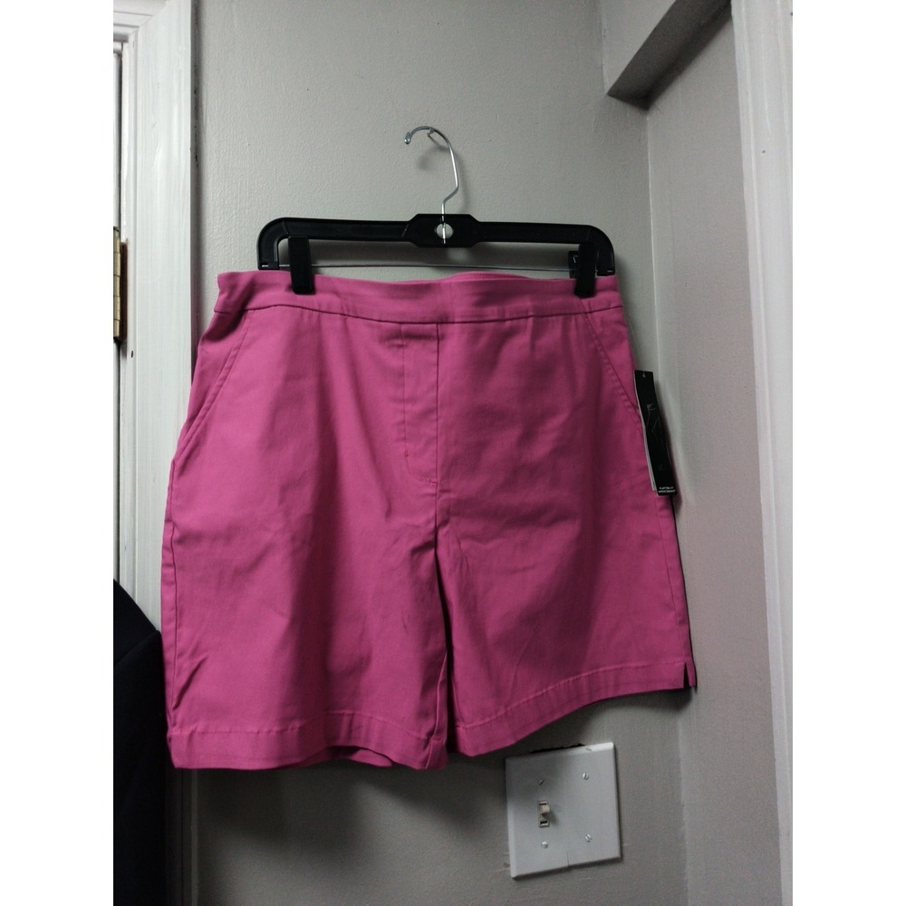 Tribal Jeans Pink FijiFlower Cotton Blend Shorts Women's Size 12 NWT